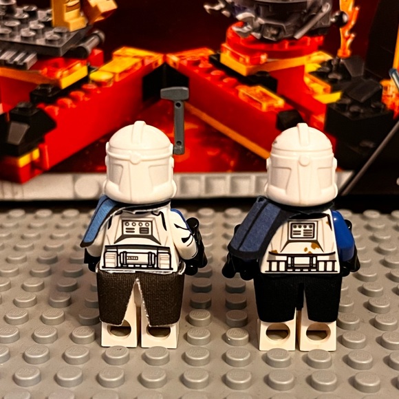 LEGO Star Wars Phase 2 Captain Rex Minifigure Lot Bundle sw0450 sw1315 Amazing! - Picture 2 of 8